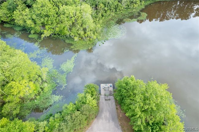 Birds eye view of property with a water view | Image 17