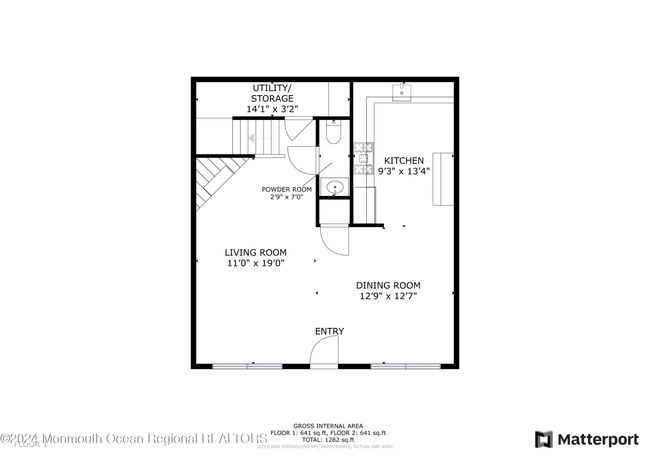 504 Red Crest Ln, Condo with 2 bedrooms, 3 bathrooms and 1 parking in Branchburg NJ | Image 29