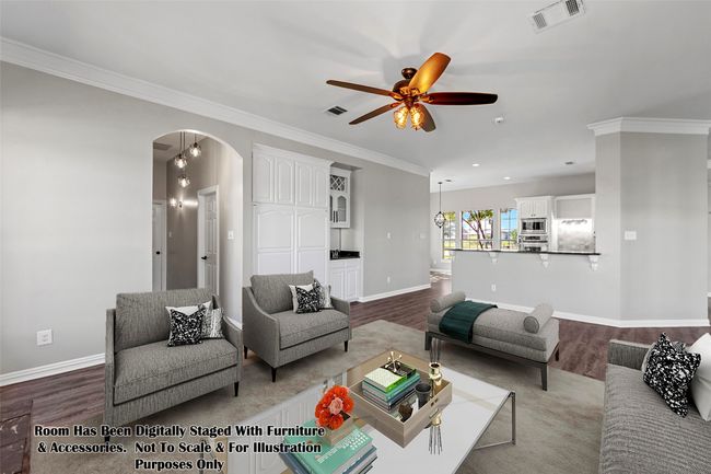 FAMILY ROOM...Extra View, Looking Into Kitchen And Dinette | Image 17