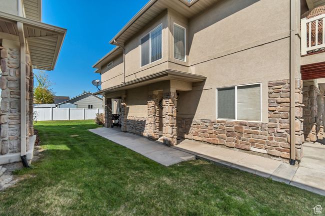 View of yard featuring fence | Image 17