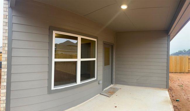 The Sparrow II- Rear Covered Patio. Home under construction. Sample floor plan photo used for illustrative purposes only. Upgrades, selections options, windows and colors may vary. | Image 23