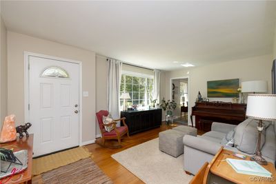 Living room featuring hardwood floors | Image 3