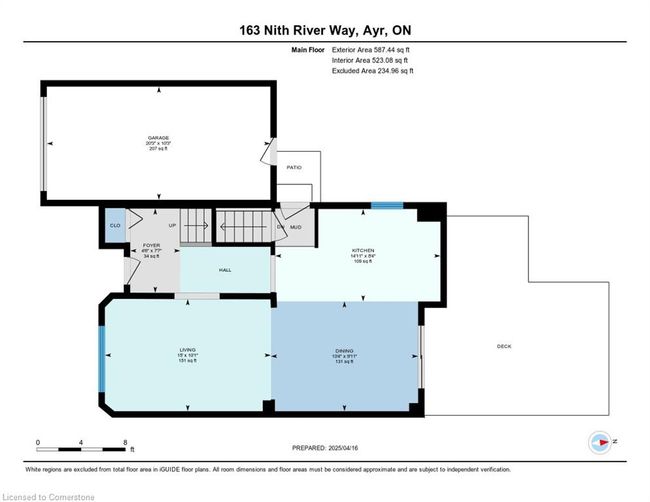 163 Nith River Way, House other with 3 bedrooms, 2 bathrooms and 5 parking in Ayr ON | Image 50