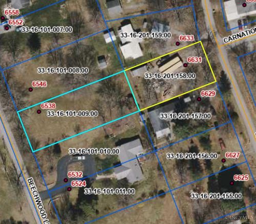 6538 Beechwood Ln, Hillsboro, OH, 45133-8405 | Card Image