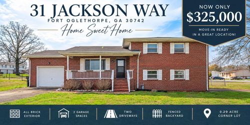 31 Jackson Way, Fort Oglethorpe, GA, 30742-3943 | Card Image