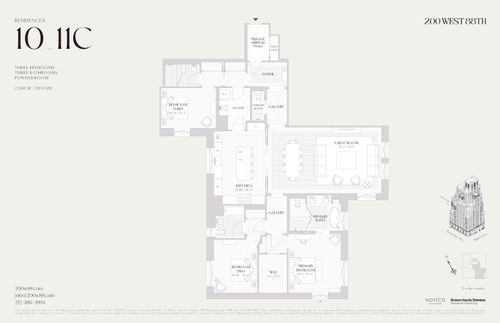 11c-200 W 88th Street, New York City, NY, 10024 | Card Image