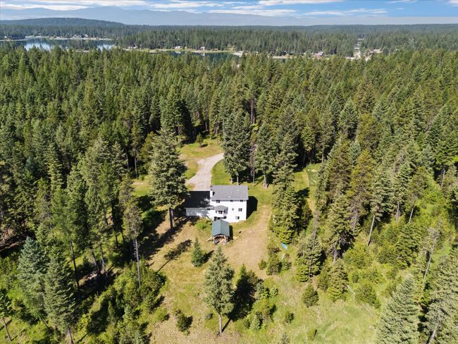 View from above of property with a forest | Image 46
