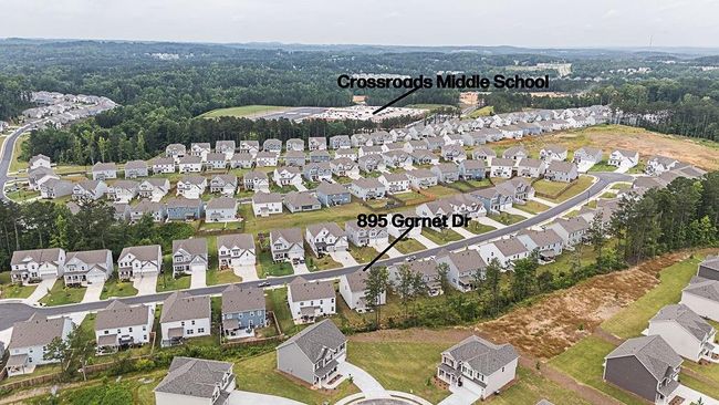895 Garnet Dr, House other with 5 bedrooms, 4 bathrooms and null parking in Acworth GA | Image 44