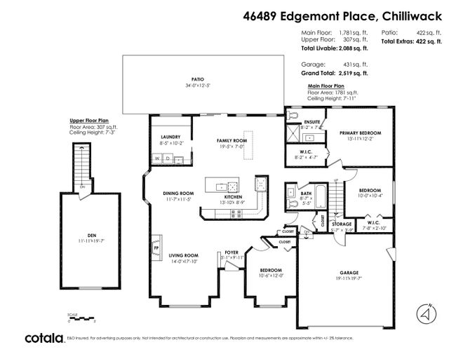 46489 Edgemont Place, House other with 3 bedrooms, 2 bathrooms and 6 parking in Chilliwack BC | Image 38
