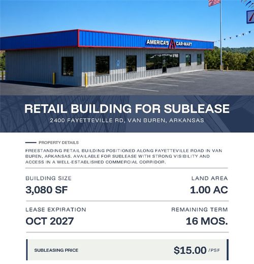 2400 Fayetteville Rd, Van Buren, AR, 72956-6520 | Card Image