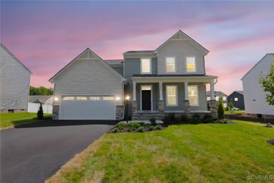 Enjoy living in the Castleton community, adjacent to the Virginia Capitol Trail! The Brevard is a two-story, four-bedroom, two-and-a-half-bath-home with a front-load garage. | Image 1