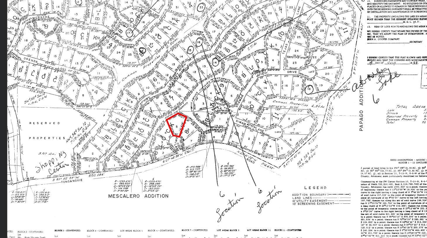 Land in Cherokee Village 2