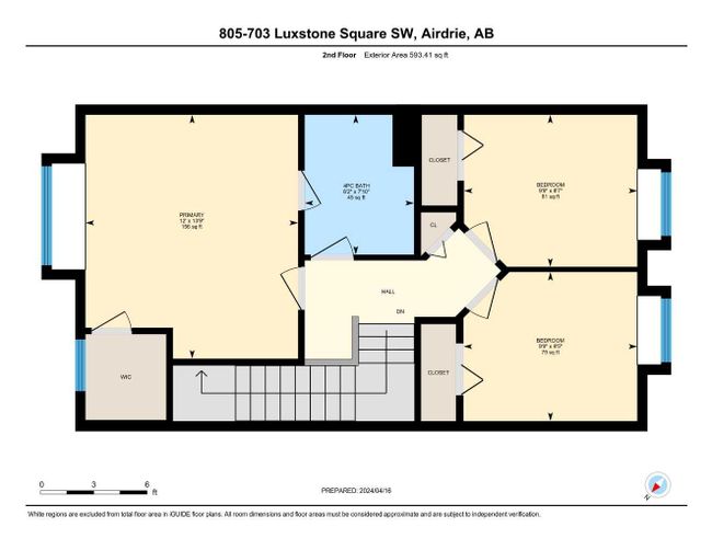 805 - 703 Luxstone Square, Home with 3 bedrooms, 1 bathrooms and 2 parking in Airdrie AB | Image 31