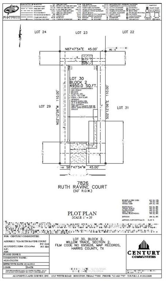7826 Ruth Ravine Ct, House other with 4 bedrooms, 2 bathrooms and 2 parking in Spring TX | Image 24