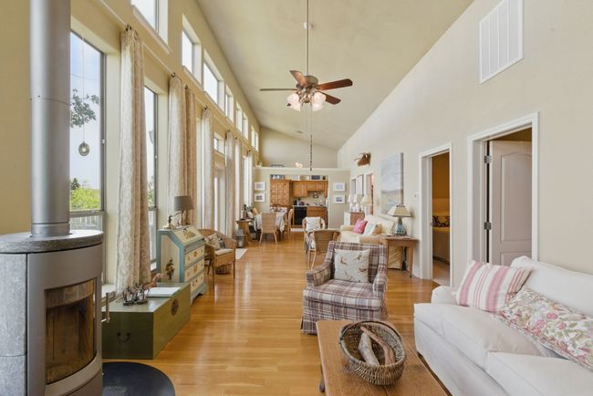 A rotating Hearthstone stove gives a warming glow wherever you may be in the living area. | Image 5