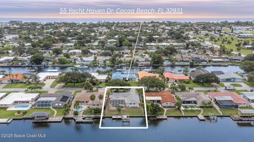 55 Yacht Haven Dr, Cocoa Beach, FL, 32931-2622 | Card Image