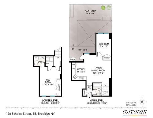 1b-196 Scholes St, Brooklyn, NY, 11206-7809 | Card Image