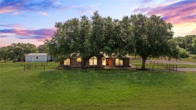 View of front of property with a rural view and a yard | Image 3