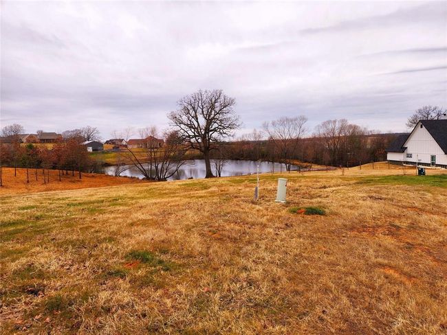 Great view of the pond two lots over. Lot 124 is also for sale and includes this pond. Buy both this lot 124 and 125 for an awesome view and building options. | Image 4