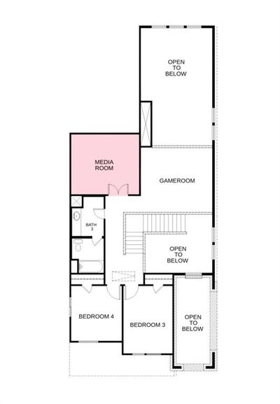 Structural options include: shower in bath 2, and media room. | Image 3