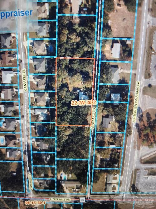 10431 Vineyard Ln, Pensacola, FL, 32534-9716 | Card Image