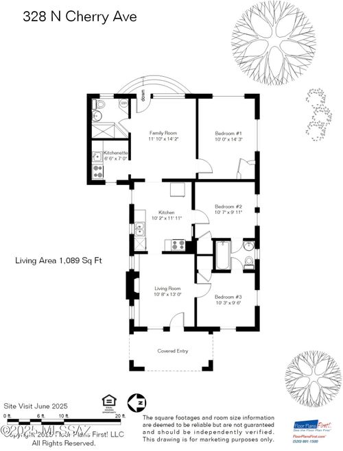 328 N Cherry Ave, Tucson, AZ, 85719-5541 | Card Image