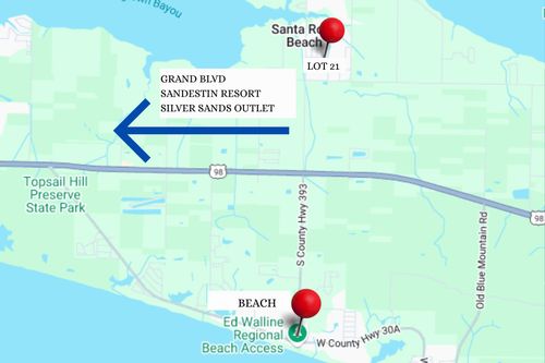 LOT 21 N County Highway 393, Santa Rosa Beach, FL, 32459-5366 | Card Image