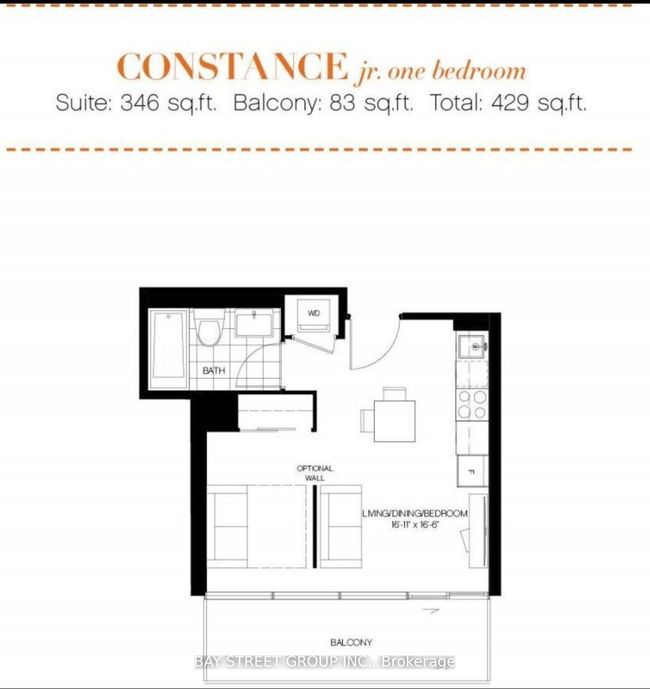 2704 - 50 Charles St E, Condo with 1 bedrooms, 1 bathrooms and null parking in Toronto ON | Image 9