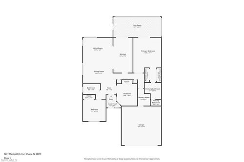9201 Marigold Ct, FORT MYERS, FL, 33919-8344 | Card Image