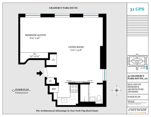 2a-31 Gramercy Park S, New York, NY, 10003 | Card Image