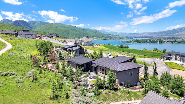 Bird's eye view of a water and mountain view | Image 118