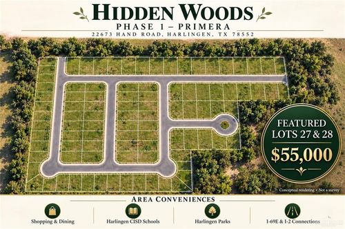 LOT 27 Willow Street, Harlingen, TX, 78552 | Card Image