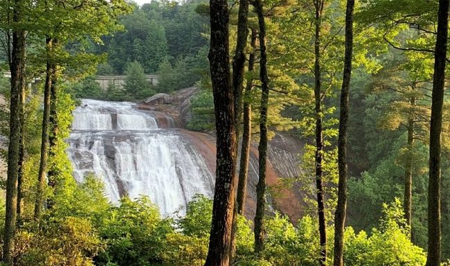View of Lake Toxaway Falls from deck | Image 48