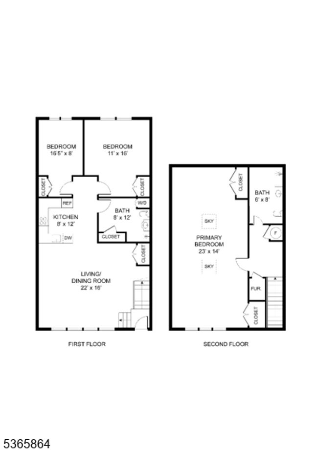 APT-219X - 300 Communipaw Ave, Townhouse with 3 bedrooms, 2 bathrooms and null parking in Jersey City NJ | Image 17