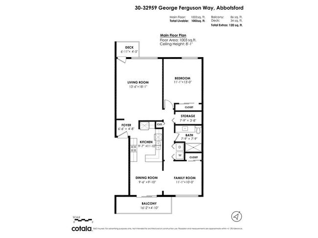 30 - 32959 George Ferguson Way, Townhouse with 2 bedrooms, 1 bathrooms and 1 parking in Abbotsford BC | Image 17