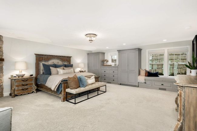 Another view of master with the built ins | Image 24