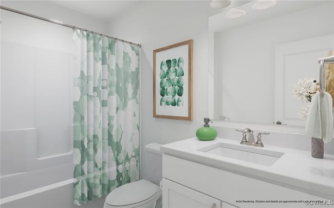 Photo from Boone Homes Gallery; photo of virtual tour, not home for sale; upgrades shown | Image 18