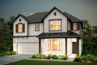 Pulte Homes, Beaumont elevation J, rendering | Image 1