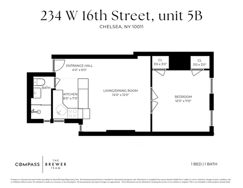 5b-234 W 16th St, New York, NY, 10011-6193 | Card Image