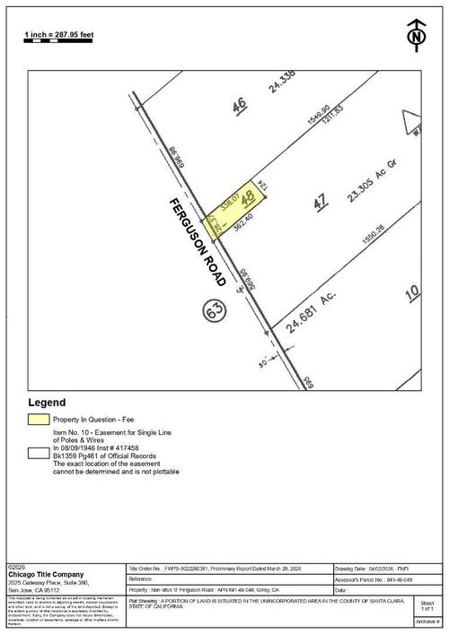0 Ferguson Rd, Gilroy, CA, 95020 | Card Image