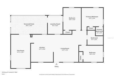 1810 Moose Drive, House other with 3 bedrooms, 2 bathrooms and null parking in LAKELAND FL | Image 3