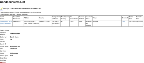 62-26325 Loch Gln, Lake Forest, CA, 92630-6703 | Card Image