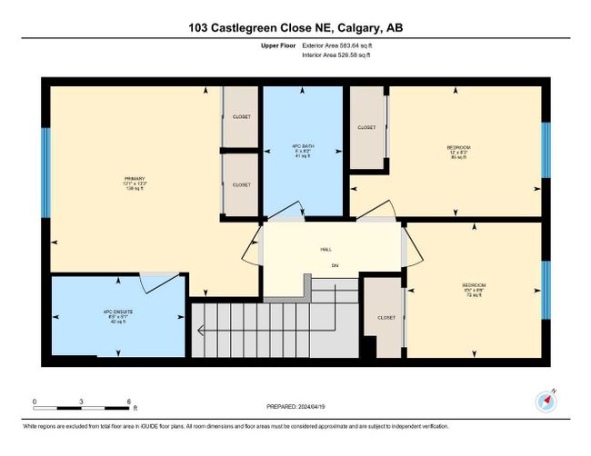 103 Castlegreen Close Ne, Home with 4 bedrooms, 3 bathrooms and 1 parking in Calgary AB | Image 42
