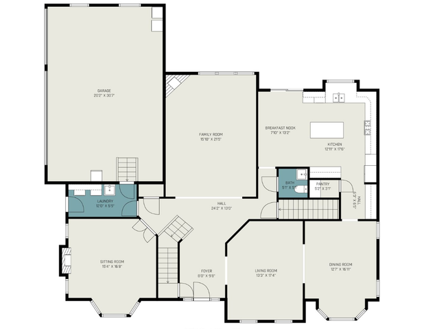 49532 Great Falls Rd, House other with 5 bedrooms, 5 bathrooms and null parking in Canton MI | Image 22