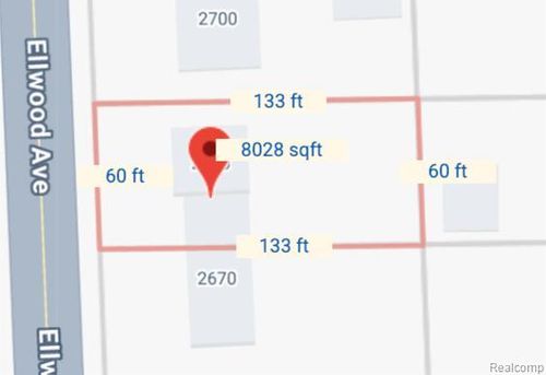 2690 Ellwood Ave, Berkley, MI, 48072-1051 | Card Image