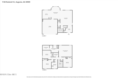1148 Rosland Cir, Augusta, GA, 30909-9845 | Card Image