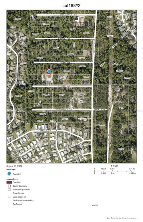 Lot 188 Park Forest Boulevard, MOUNT DORA, FL, 32757 | Card Image