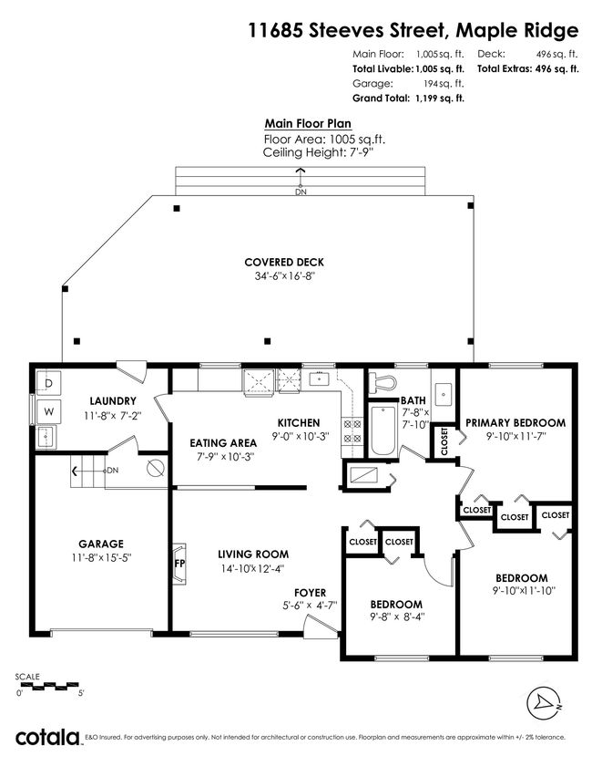 11685 Steeves St, House other with 3 bedrooms, 1 bathrooms and 6 parking in Maple Ridge BC | Image 23