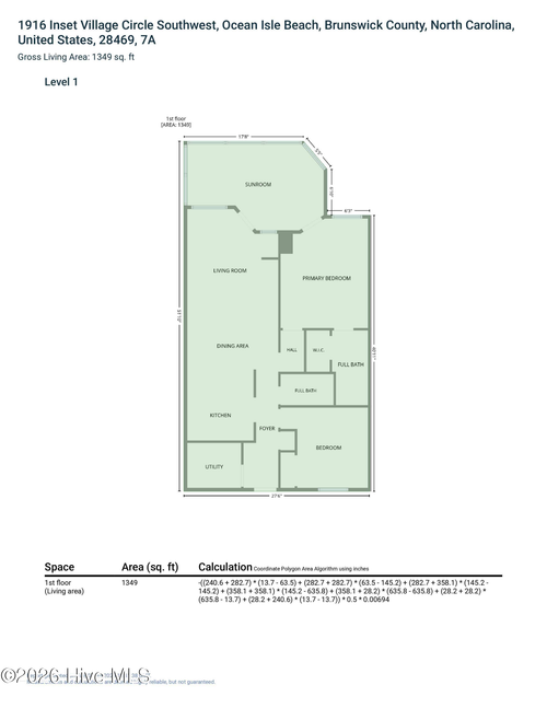 unit-7a-1916 Inlet Village Cir Sw, Ocean Isle Beach, NC, 28469-6511 | Card Image