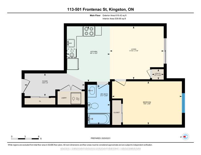 113 - 501 Frontenac St, Condo with 1 bedrooms, 1 bathrooms and null parking in Kingston ON | Image 26